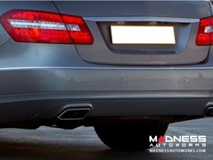 Mercedes-Benz E-Class W212 Rear Diffuser - PU Material - 4 Door